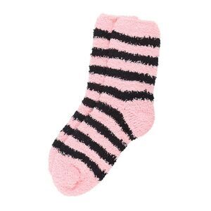 Something Different Unisex Adult Striped Socks / Pink/Black